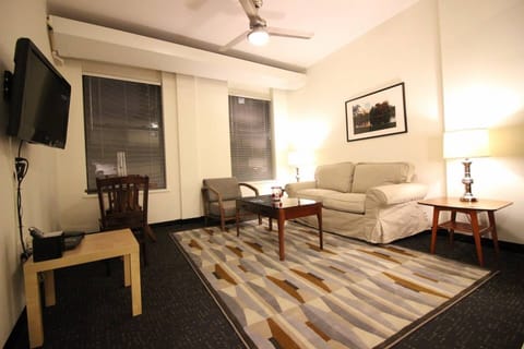 "Living/Dining - Boston Furnished Rental, Downtown"