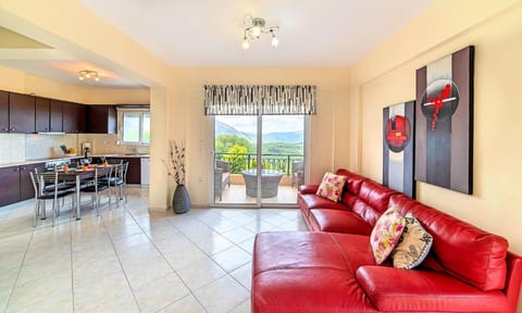 Living area. Mare Blue Villa | HotelPraxis Group