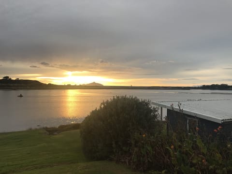 View front deck - water front house