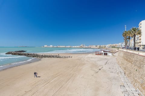 On the beach