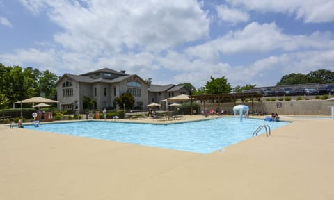 Indoor pool, a heated pool