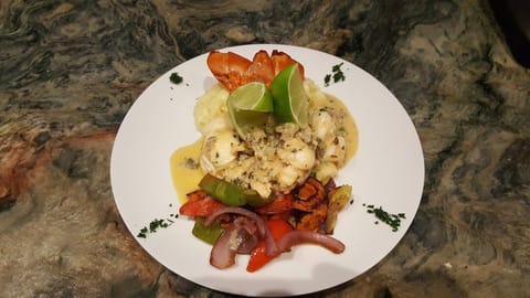 Example of meal prepared by private chef