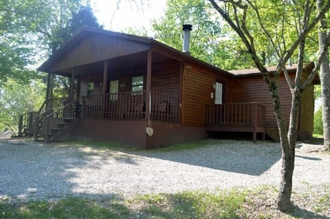Front View of Cabin #12 from Grounds