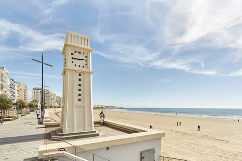 On the beach