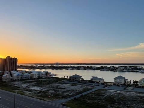 Sunset from large patio
