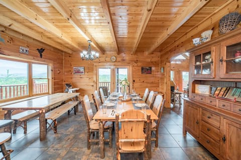 2 dining tables in the dining room for plenty of room for everyone!