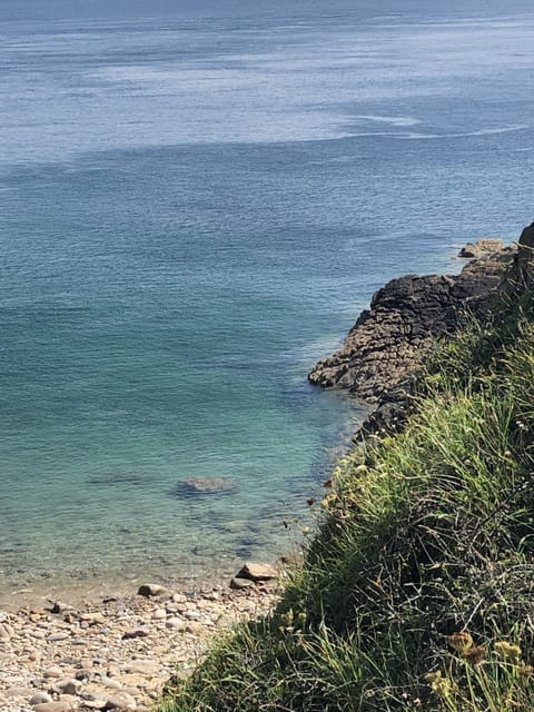 Beach nearby, sun loungers