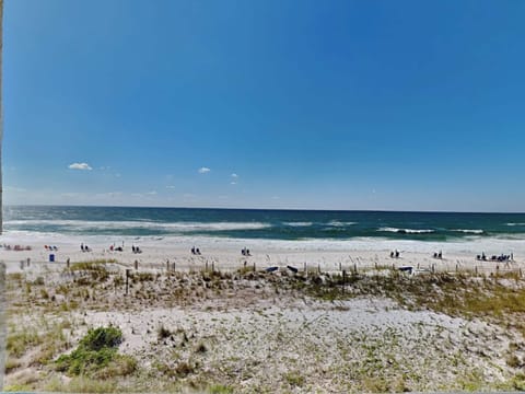 On the beach