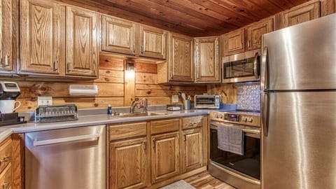 Younger Than The Mountains' fully equipped kitchen