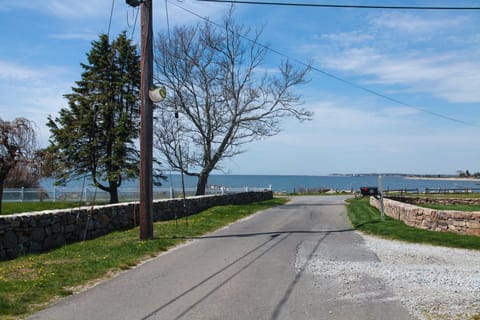 Street view of Long Island Sound.