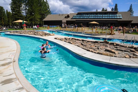 Indoor pool, a heated pool