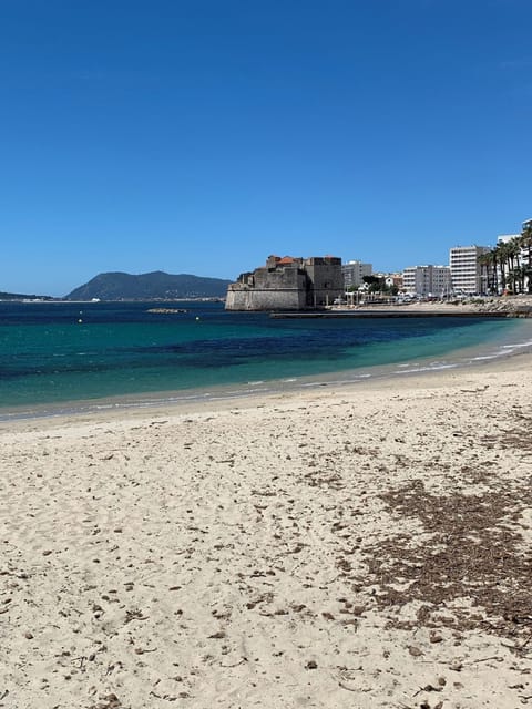 On the beach