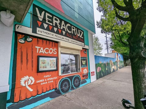 Veracruz All Natural—famous for delicious tacos and vibrant Austin eats.