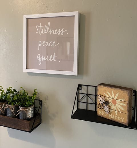 Stillness. peace. quiet.