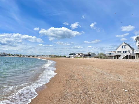 Direct Beachfront Modern Cottage on Private Beach | East Haven, CT ...