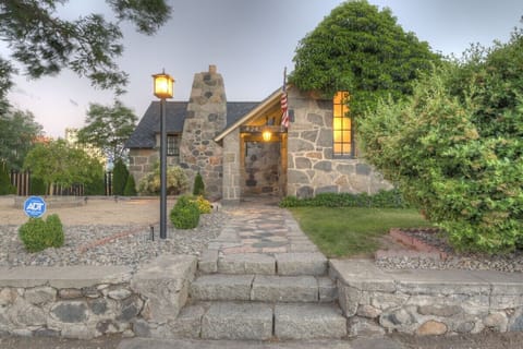 Built in 1925, this beautiful property was designed by famous architect Frederic Joseph DeLongchamps. #stayrenostonehouse