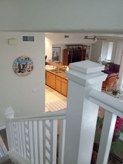 Decorative wooden style staircase