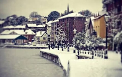 Exeter Quay in the winter