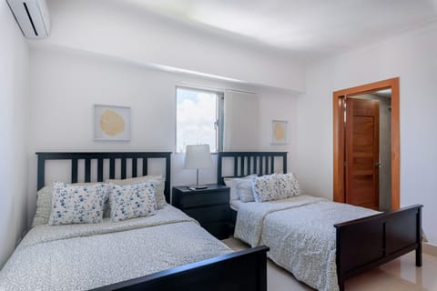 2 bedrooms, premium bedding, blackout drapes, iron/ironing board
