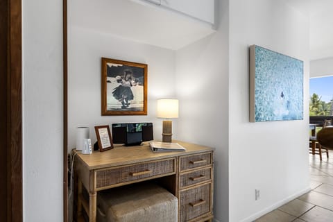 Desk on the third floor.