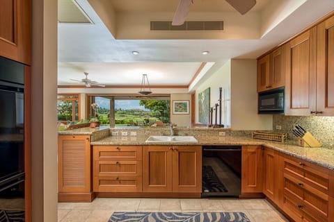 Modern kitchen for the cook's creations