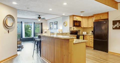 Kitchen Looking into Living Room