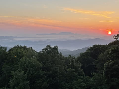 Summer sunrise from balcony!