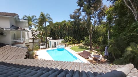 Indoor pool, outdoor pool