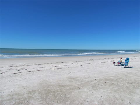 On the beach