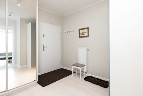 Spacious wardrobe with plenty of storage space. 