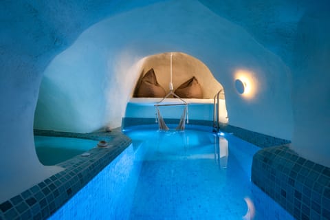 Indoor pool, a heated pool