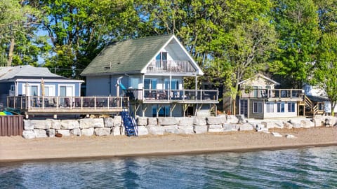 Lakeside living at On Point Beach House with beach access