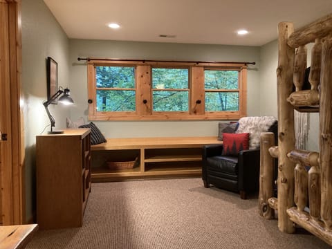 Relax in our reading and game nook!