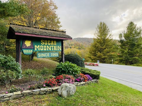 Located on a quiet side street on Sugar Mountain. Easy access. 