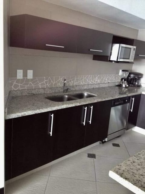 Fully equipped modern kitchen