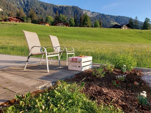 Sky, Plant, Property, Plant Community, Natural Landscape, Mountain, Tree, Chair, Land Lot, Outdoor Furniture