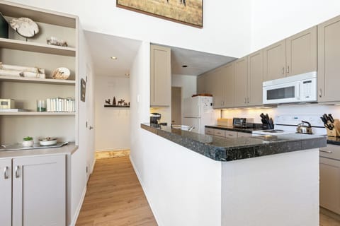 Kitchen and main hall