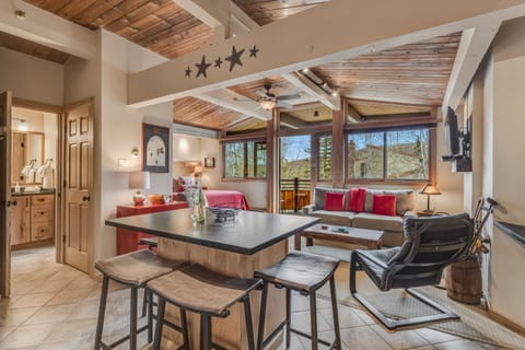 Kitchen island with island seating
