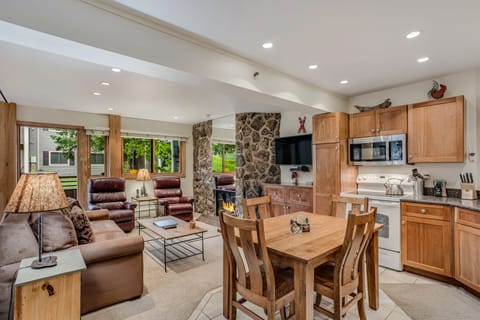 Living room from kitchen