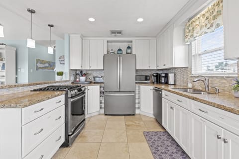 Stainless steel appliances - gas stove