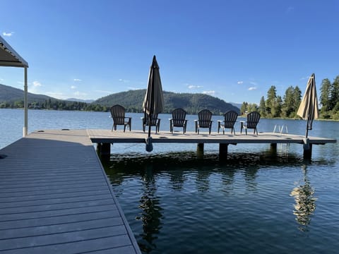 Private Dock & Swimming Area just a short ~600ft walk from the house.