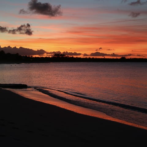 Beach nearby