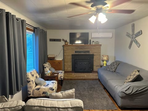 Smart TV, mini-split A/C and Heat