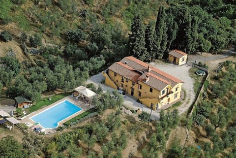 External view of the building. Airview