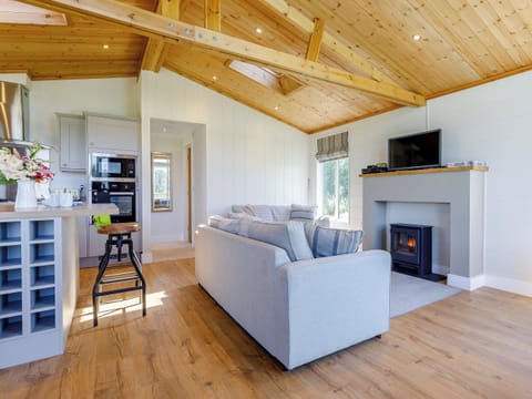 Living area | Nanny Goat Lodge - Chadwick Bank Holiday Lodges, Chadwick, near Worcester