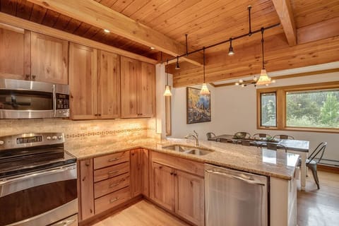 View of kitchen toward dining room
