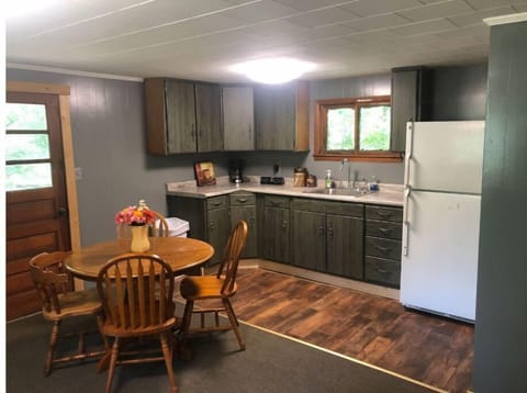 Entry view of the open floor plan. 