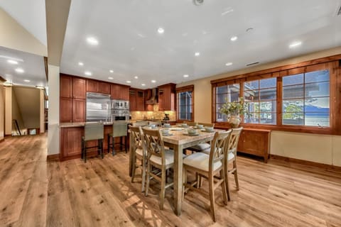 Many family memories will be made gathered around this dining table.