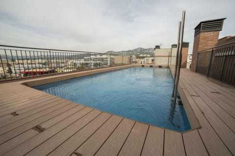 Indoor pool, outdoor pool