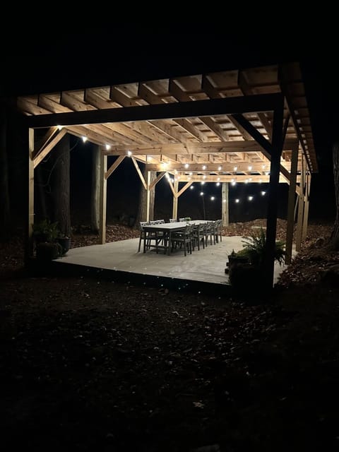 The Hemlock Haus Outside dining